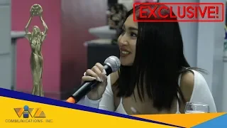 [VIVA UPDATE]  Nadine Lustre shares about her FIRST LOVE (music and performing)