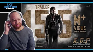 KGF CHAPTER 2 Trailer |Yash|Sanjay Dutt|Raveena|Srinidhi|Prashanth Neel| REACTION