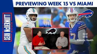 Coach Previews Week 15 Against The Dolphins | Buffalo Bills | The Sean McDermott Show