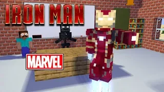 Minecraft Animation: MARVEL'S IRON MAN!