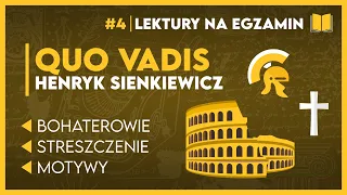 Streszczenie... QUO VADIS 📖 - KOMPLETNIE OPRACOWANIE + karta lektur ✅️| Lektury Szkoła Podstawowa