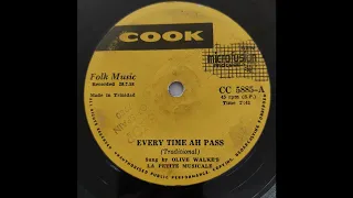 Olive Walke's La Petite Musicale - Every Time Ah Pass - Cook 7inch 1958