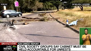 July Unrest | Civil society groups level the blame on Cabinet for the 2021 civil unrest