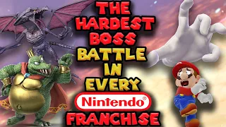 The Hardest Boss Battle in Every Nintendo Franchise