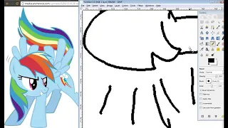 Mlp Speedart Rainbow Dash