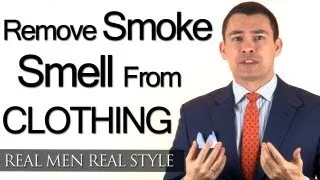 How To Remove Smoke Smell From Mens Clothing - Removing Cigarette Cigar Smoking Scent