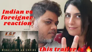 KGF Chapter2 TEASER #Reaction |Yash|Sanjay Dutt|Raveena Tandon|Srinidhi Shetty|Indian VS Foreigner|