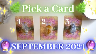 🧚‍♂️🔮SEPTEMBER 2021🔮🧚‍♂️ Messages & Predictions✨ Pick a Card