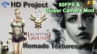 Haunting Ground HD_ Project ( Demo )  ~4K 60FPS Patch & RE4 Camera Mod  | PCSX2 5084 QT |  PC  PS2