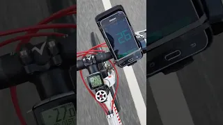 Настоящая скорость велосипеда по GPS и спидометру