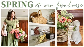 Spring Farmhouse Easter Decor + Slow Cooked Pot Roast In My Country Kitchen