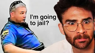 When Evil Cops Realize They've Been Arrested | Hasanabi reacts to True Crime