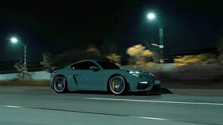 Porsche 718 Cayman GT4 l IPE exhaust l 4K