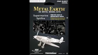 User Review: Fascinations Metal Earth Supermarine Spitfire 3D Metal Model Kit