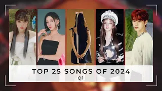 Top 25 Songs of 2024 (January - March Edition)