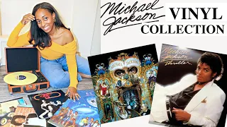 My Michael Jackson Vinyl Record Collection (picture discs, rare singles, and more!) 2021 |mjfangirl