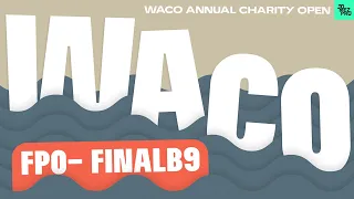 2023 Waco Annual Charity Open | FPO FINALB9 | Tattar, Hansen, Carey, Scoggins | Jomez Disc Golf