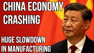 CHINA Crashing as Manufacturing Slowdown in April Raises Concerns Over Full Year Outlook