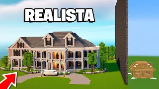 Trolei meu AMIGO fazendo uma CASA REAL na Batalha de Construção!