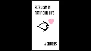 Altruism and Empathy in Artificial Life | Ecosystem Evolution Simulation #Shorts