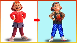 Turning Red: Mei Mei Glow Up Into Bad Girl - Turning Red Disney Pixar Offical