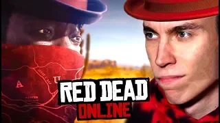 ПОЙМАЛ САМОГО ОПАСНОГО ГРАБИТЕЛЯ ПОЕЗДОВ в RED DEAD ONLINE! (RDR 2 на ПК)