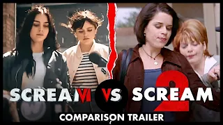 SCREAM 6 vs SCREAM 2 Trailer | Side By Side Comparison