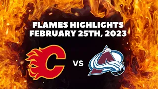 Calgary Flames Highlights @ Colorado Avalanche | February 25th, 2023