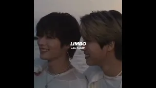 limbo de  lee know  con el minsung de fondo