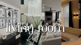 Living Room Decor Refresh ♡ *NEW* Home Update | Gallery Wall, Lighting, Curtains, & More!