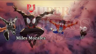 Across the Spiderverse Subspace Emissary SSBB Selection Screen Meme