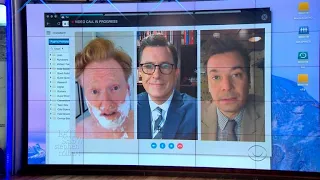 How Stephen Colbert, Jimmy Fallon and Conan O'Brien's joint cold open came about