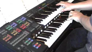 Through the eyes of love (theme from Ice Castles) by Mark Willis on Yamaha HS8 Organ