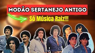 🔥 MODÃO SERTANEJO ANTIGO - Só Música Raiz