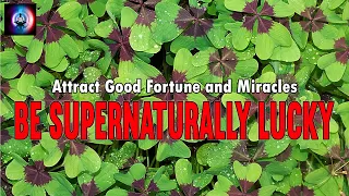 Attract Good Fortune and Miracles | Attract luck - Be Supernaturally Lucky | Manifest Luck Forever