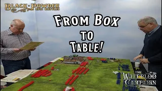 BLACK POWDER EPIC BATTLES - THE WATERLOO CAMPAIGN | STRAIGHT OF THE BOX!