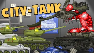 History of the Bunker City-Tank creation - Cartoons about tanks
