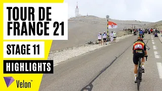 Tour de France 2021: Stage 11 Highlights