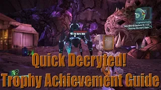 Borderlands 2 Commander Lilith and the fight for Sanctuary Decryted! Trophy Achievement Guide