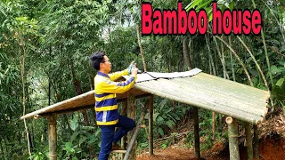 BAMBOO HOUSE : Build my bamboo house off the grid | part 1