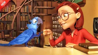 A Macaw named Blu never learned to Fly but has a happy domesticated life in Minnesota with Linda.