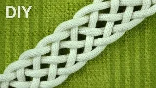 How to Braid with SIX strands - simple Friendship bracelet