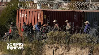 'God's Army' protest convoy headed for Southern border