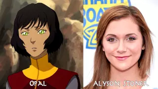 The Legend of Korra - Characters and Voice Actor (Book 1~4)