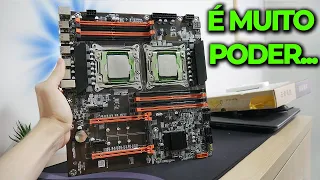 DOIS PROCESSADORES NUM PC SÓ, TESTEI EM JOGOS E MAIS, OLHA O RESULTADO! - DUAL CPU X99