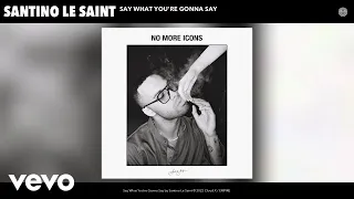 Santino Le Saint - Say What You're Gonna Say (Official Audio)