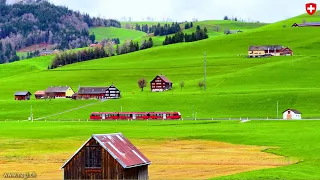 Appenzell Switzerland 4K 🇨🇭 - The Fairytale Landscapes of Switzerland | #swiss