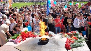 День Победы в Луховицах  9 мая 2016 г