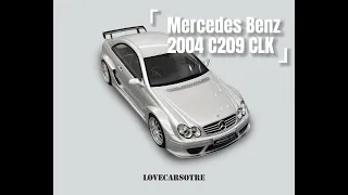 Mercedes Benz 2004 C209 CLK sport car 1:18 car model
