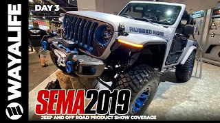 SEMA 2019 Jeep Gladiator Truck JL Wrangler Products Accessories DAY 3 Rugged Ridge Cargo Glide